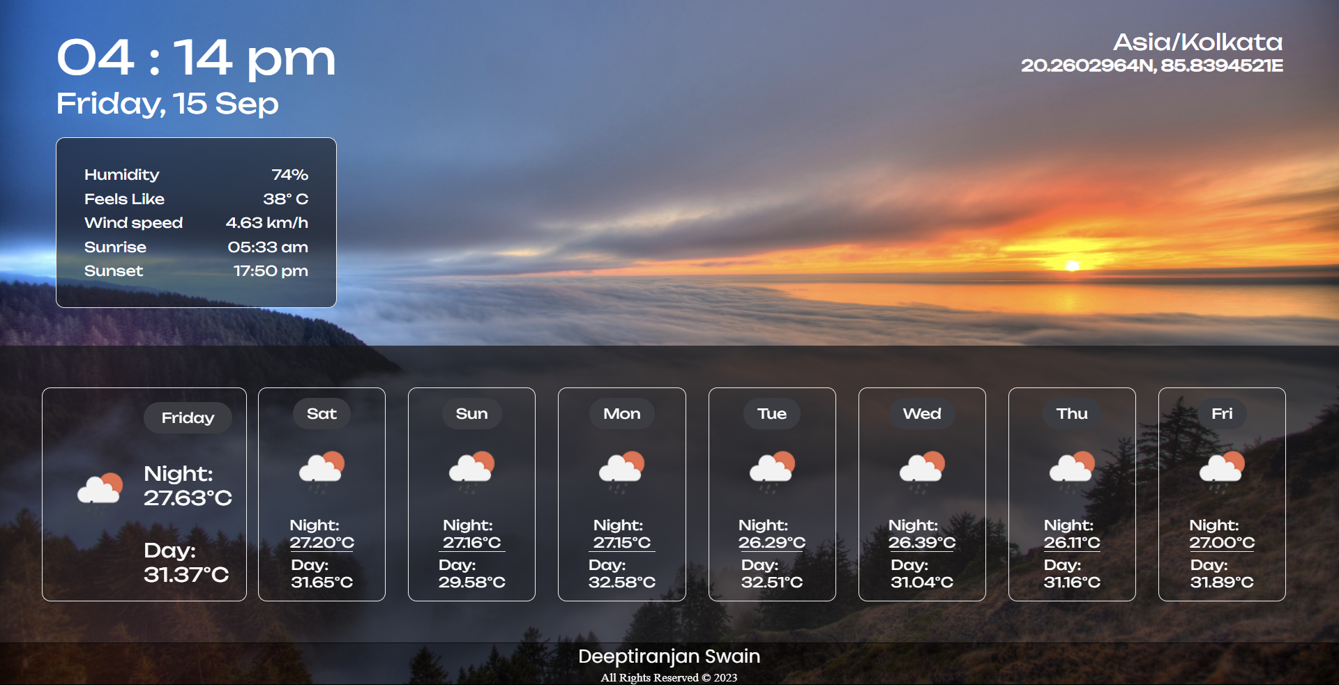 Weather App - Stay Informed, Plan Ahead